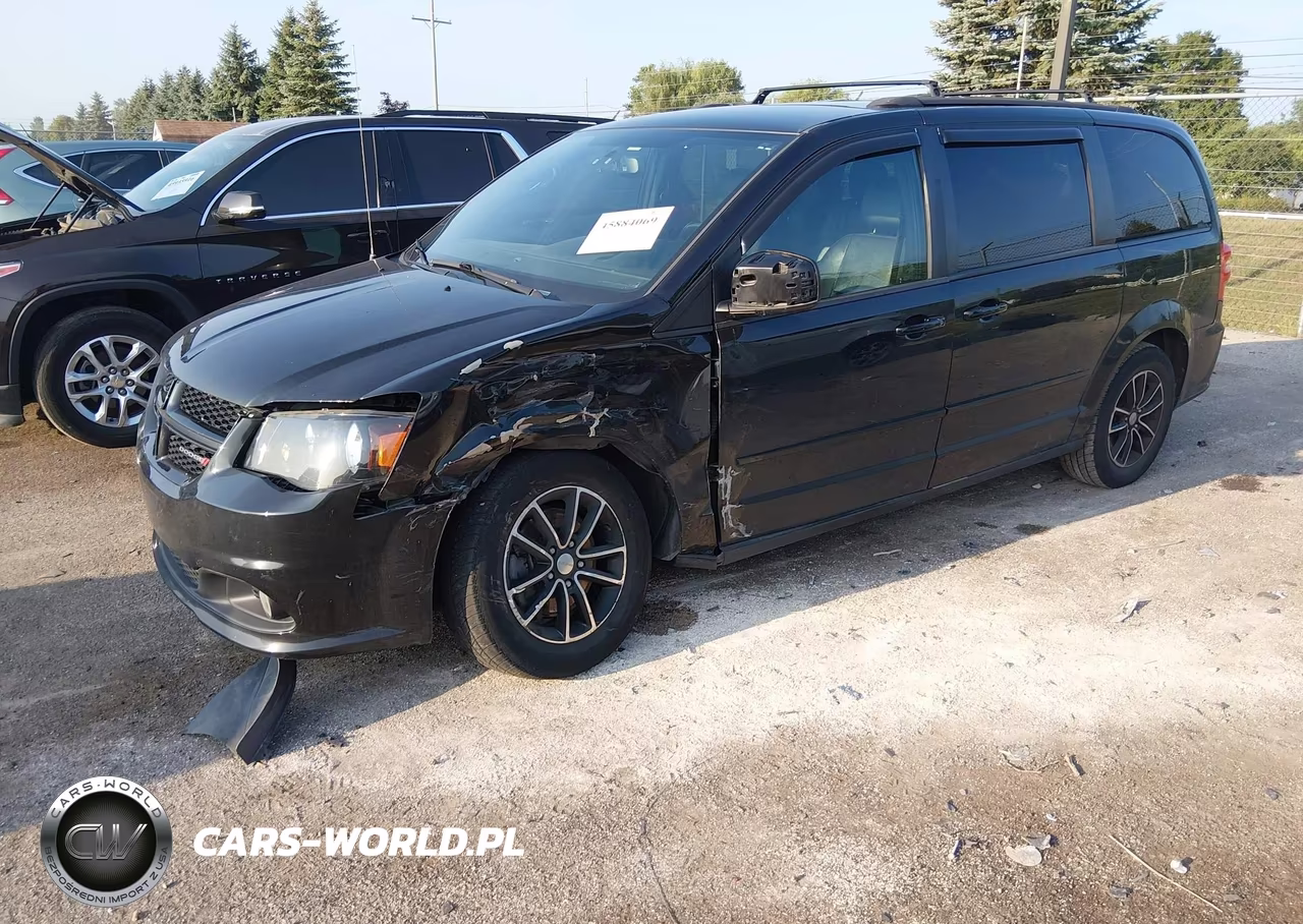 2017 Dodge Grand Caravan Gt VIN:2C4RDGEG5HR792285 - 2