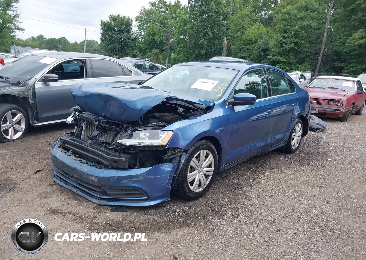 2017 Volkswagen Jetta 1.4T S VIN:3VW2B7AJ2HM387322 - 2