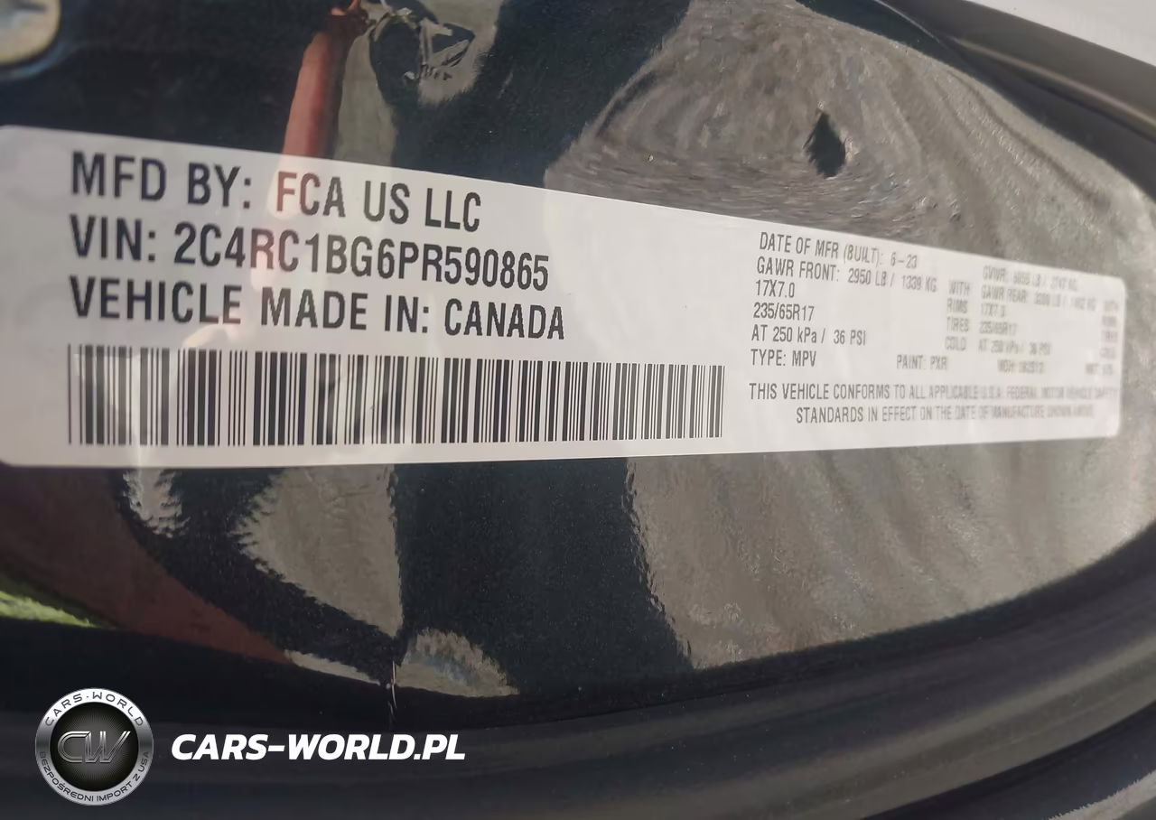 2023 Chrysler Pacifica Touring L VIN:2C4RC1BG6PR590865 - 9