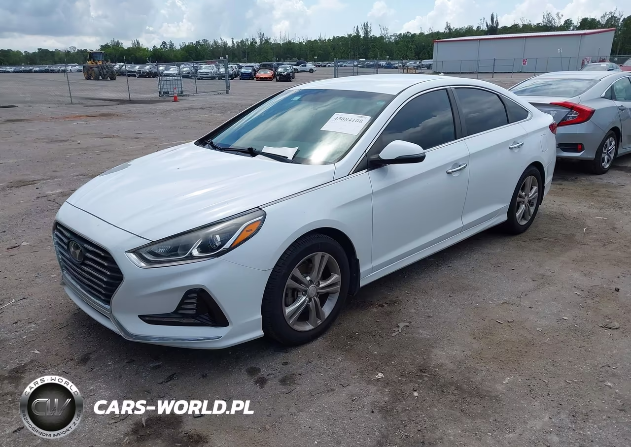 2018 Hyundai Sonata Sel VIN:5NPE34AF8JH684579 - 2
