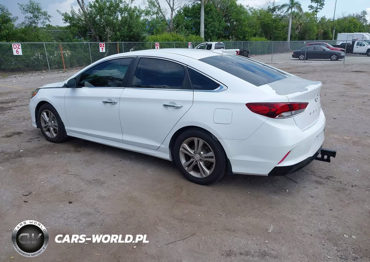 2018 Hyundai Sonata Sel VIN:5NPE34AF8JH684579 - 3