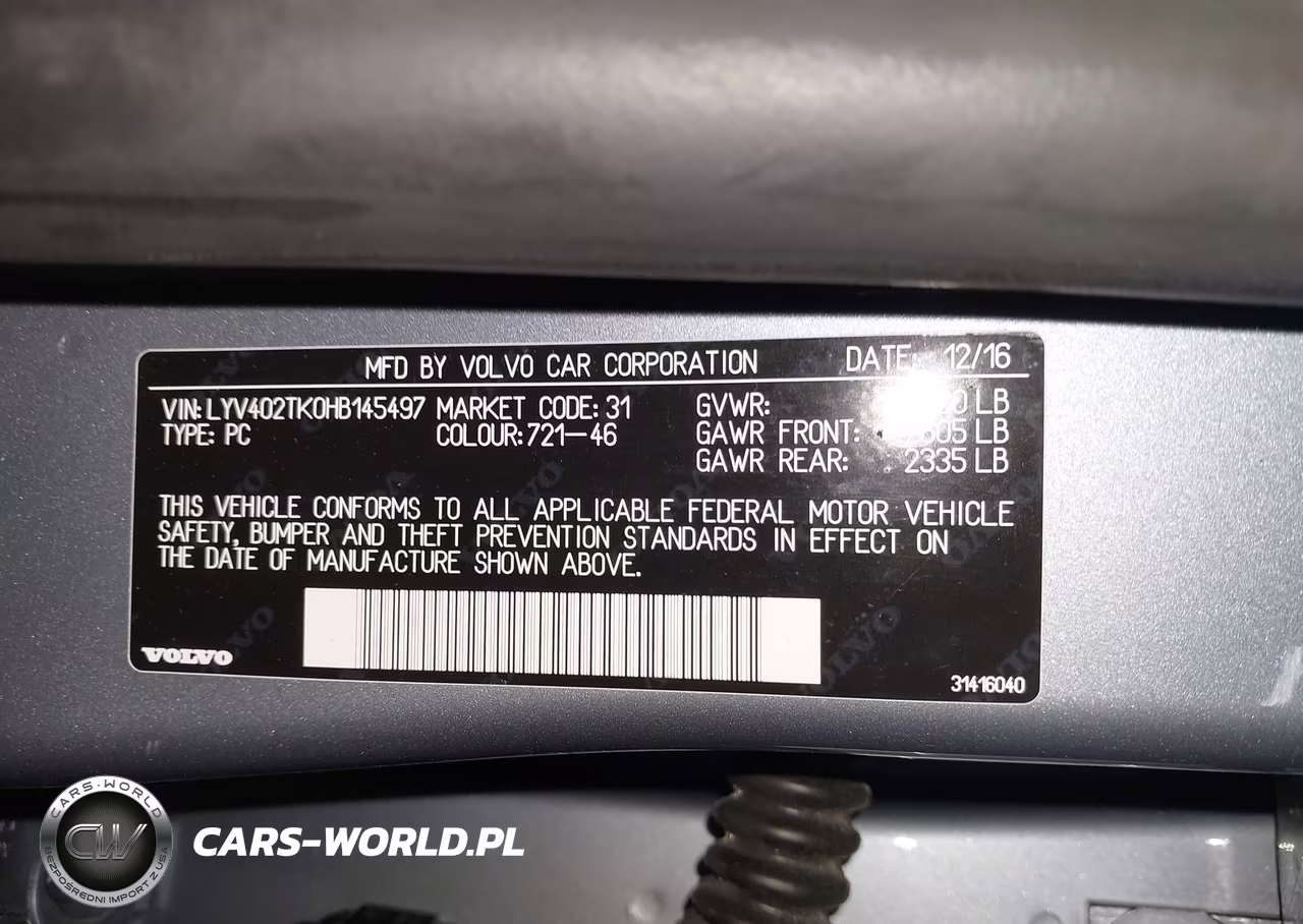 2017 Volvo S60 Inscription T5 VIN:LYV402TK0HB145497 - 9