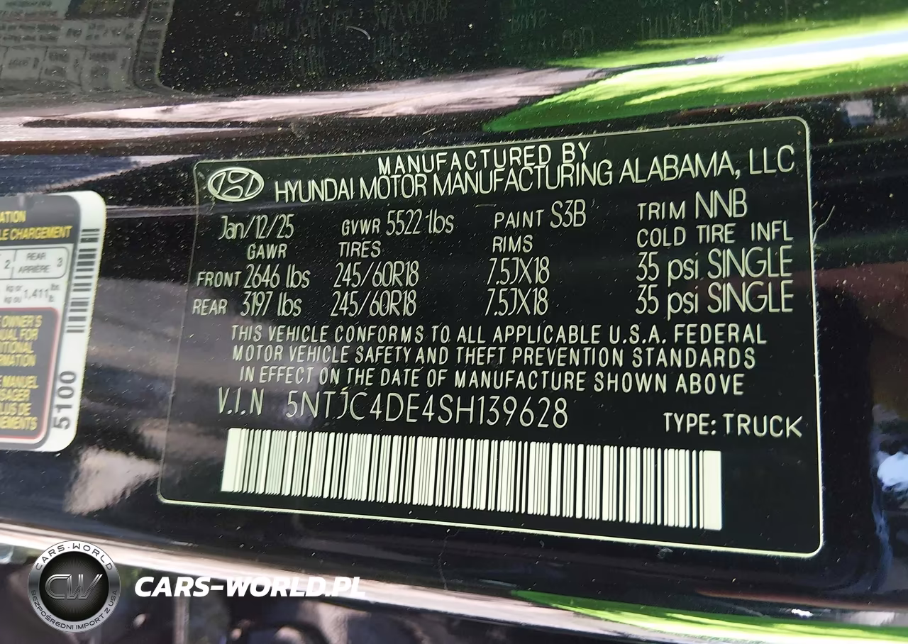 2025 Hyundai Santa Cruz Sel Activity VIN:5NTJC4DE4SH139628 - 9