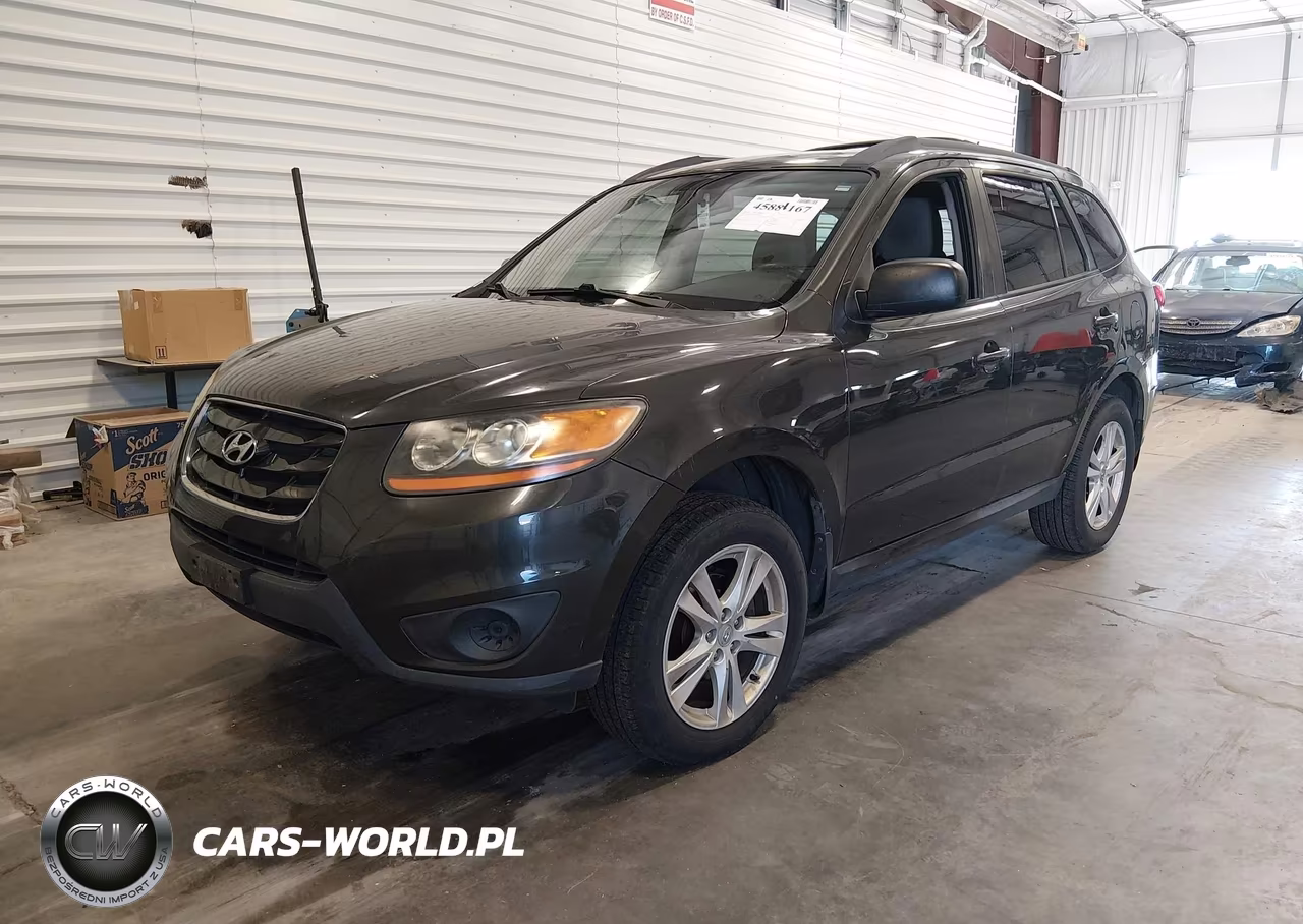 2010 Hyundai Santa Fe Gls VIN:5NMSG3ABXAH411655 - 2