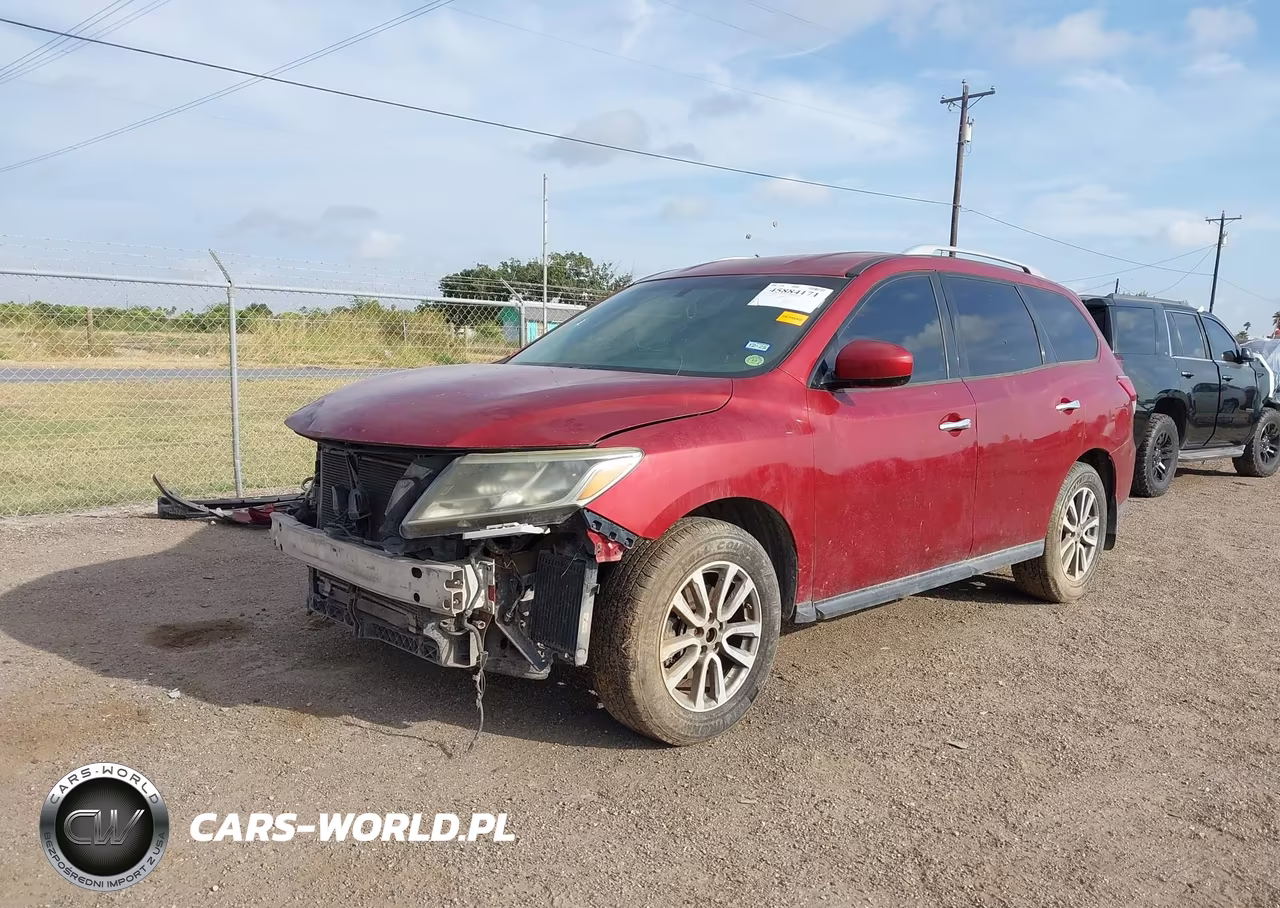 2015 Nissan Pathfinder S VIN:5N1AR2MN9FC663470 - 2