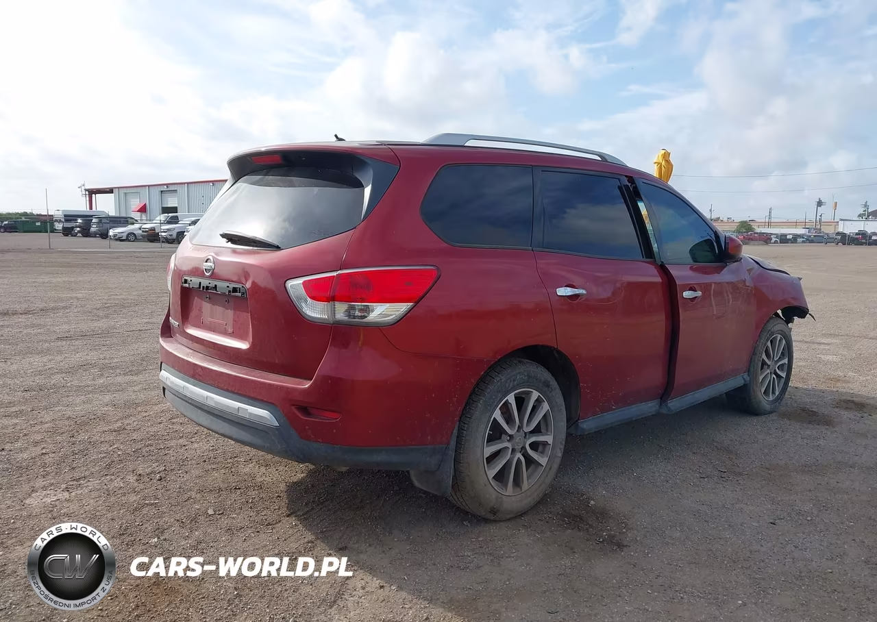 2015 Nissan Pathfinder S VIN:5N1AR2MN9FC663470 - 4