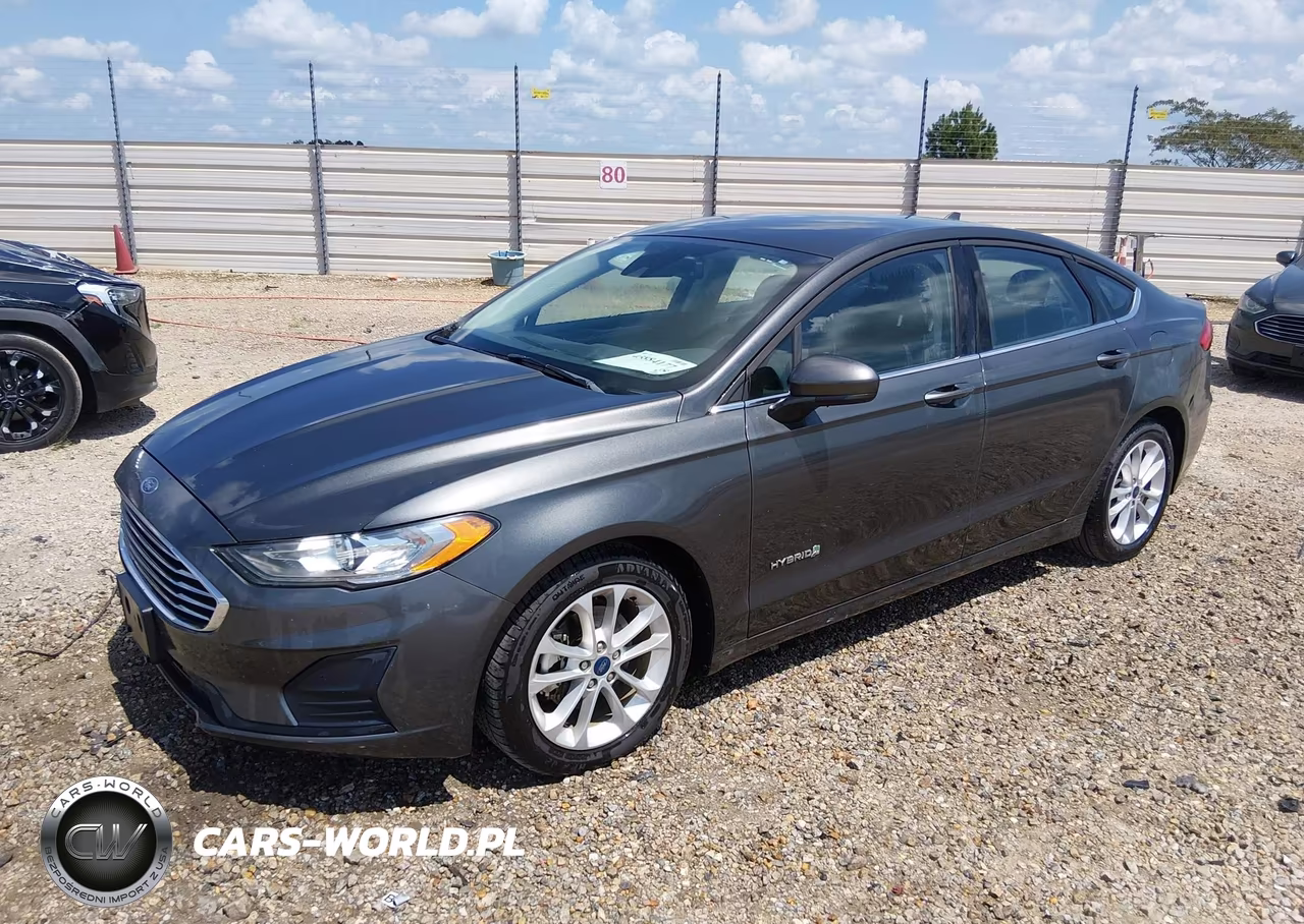 2019 Ford Fusion Hybrid Se VIN:3FA6P0LU5KR258687 - 2