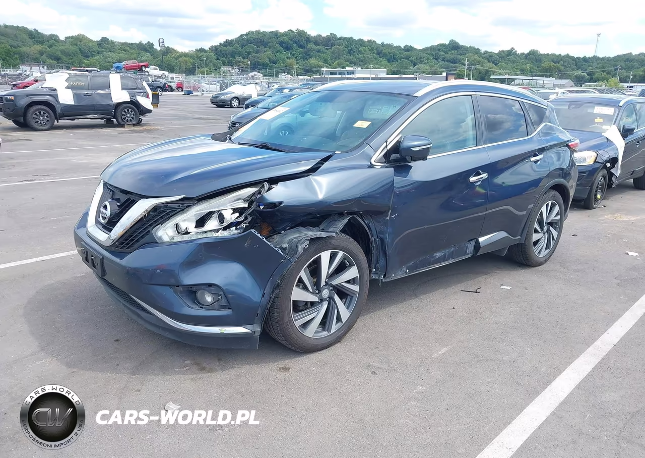 2015 Nissan Murano Platinum VIN:5N1AZ2MH6FN242031 - 2