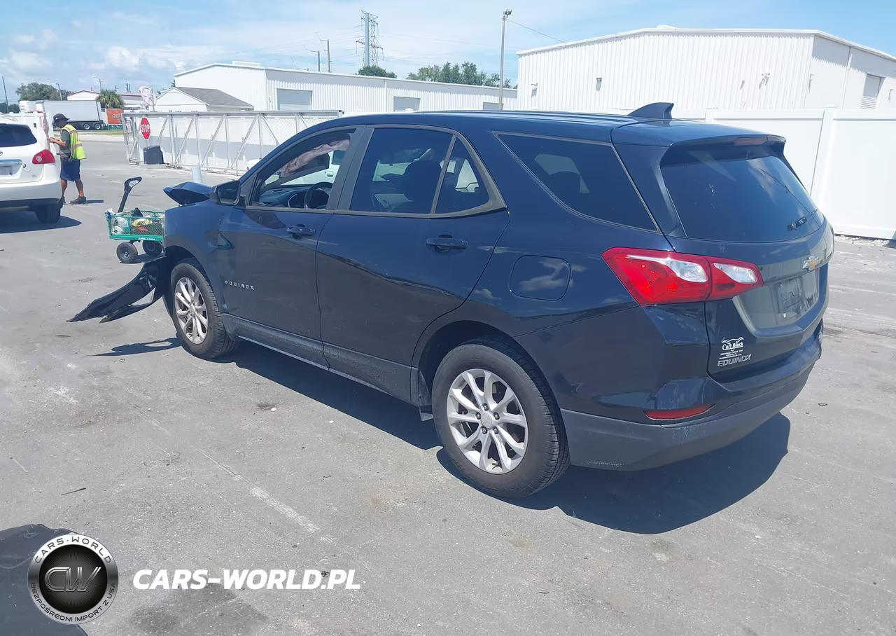 2020 Chevrolet Equinox Fwd Ls VIN:3GNAXHEV8LS622546 - 3