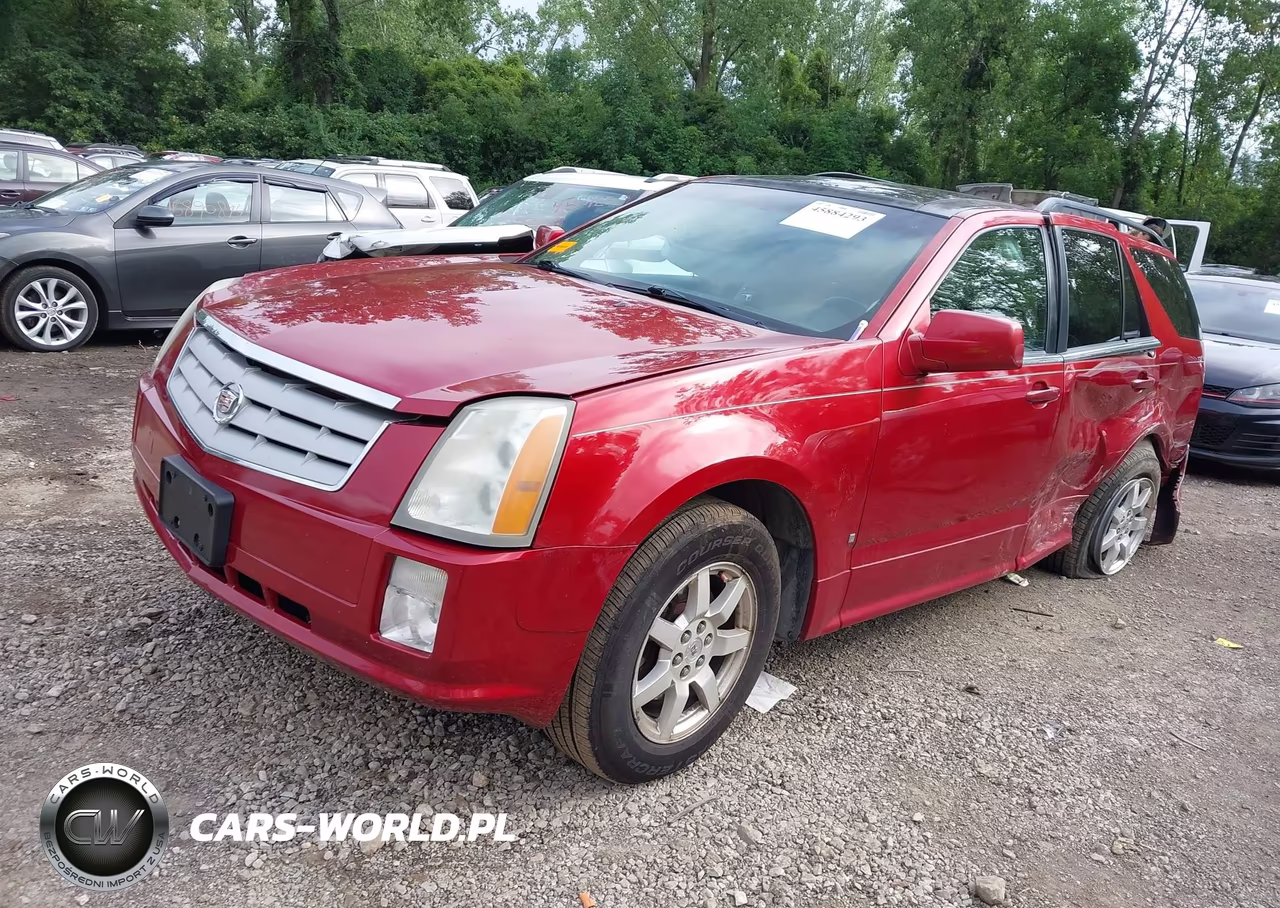 2008 Cadillac Srx V6 VIN:1GYEE637180103324 - 2