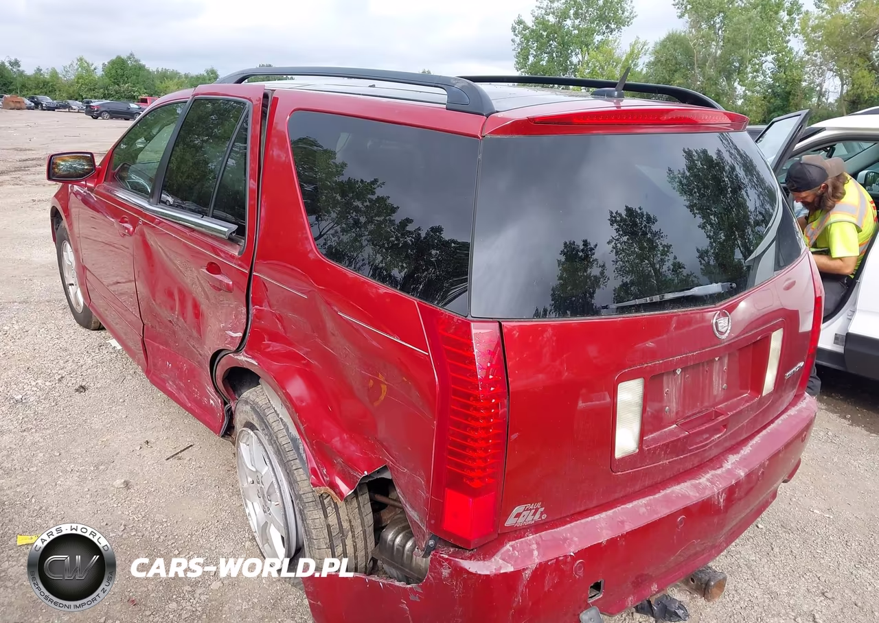 2008 Cadillac Srx V6 VIN:1GYEE637180103324 - 3