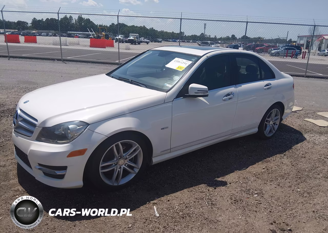 2012 Mercedes-Benz C 250 Sport VIN:WDDGF4HB2CR231787 - 2