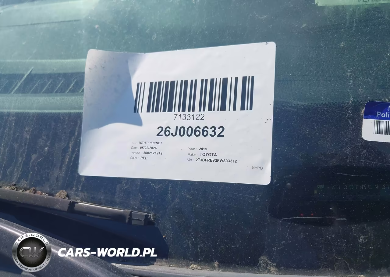 2015 Toyota Rav4 Le VIN:2T3BFREV3FW303312 - 17