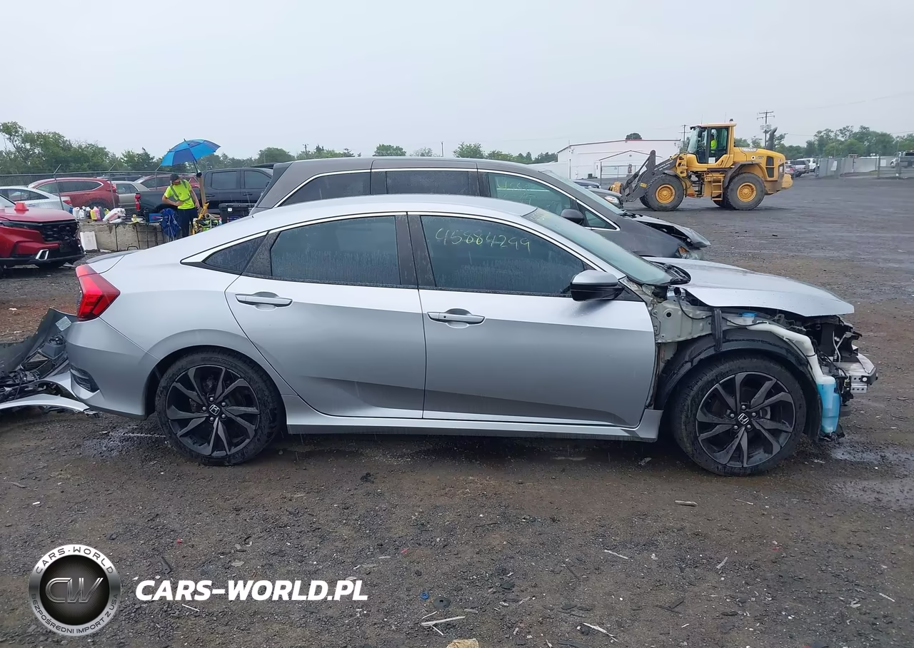 2019 Honda Civic Sport VIN:2HGFC2F87KH503423 - 14