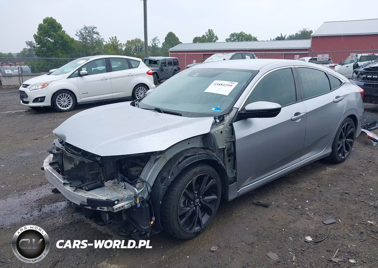 2019 Honda Civic Sport VIN:2HGFC2F87KH503423 - 2