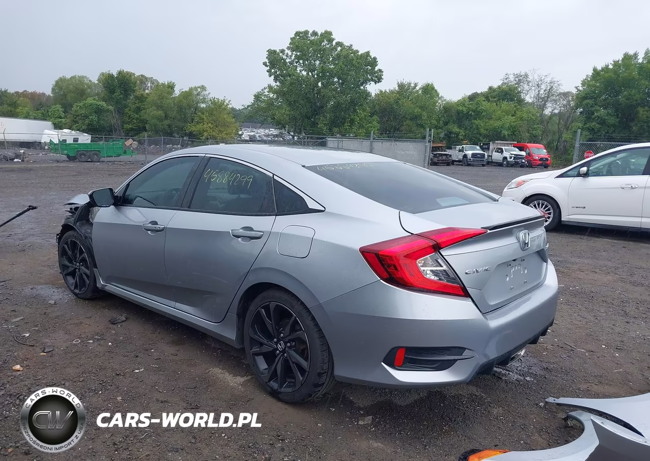 2019 Honda Civic Sport VIN:2HGFC2F87KH503423 - 3