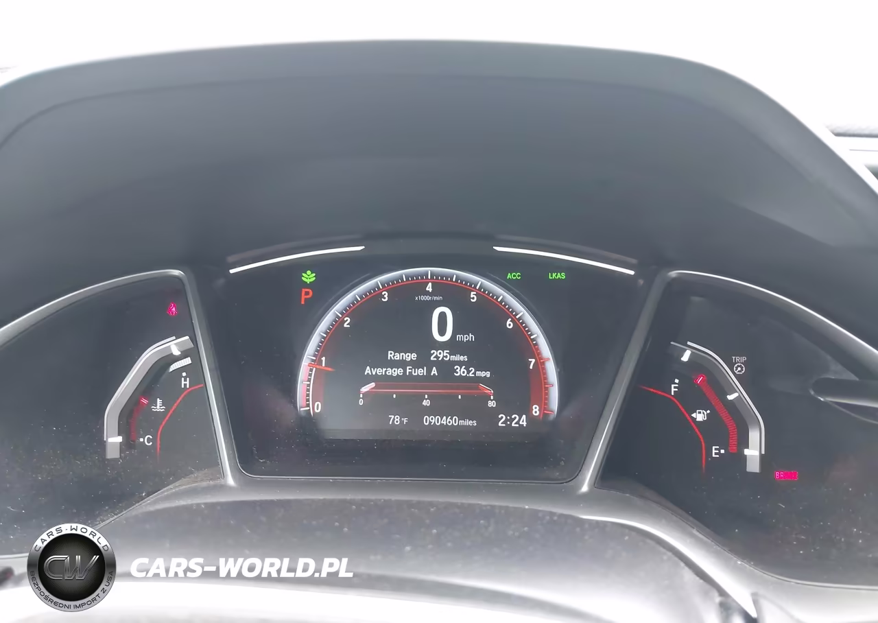 2019 Honda Civic Sport VIN:2HGFC2F87KH503423 - 7