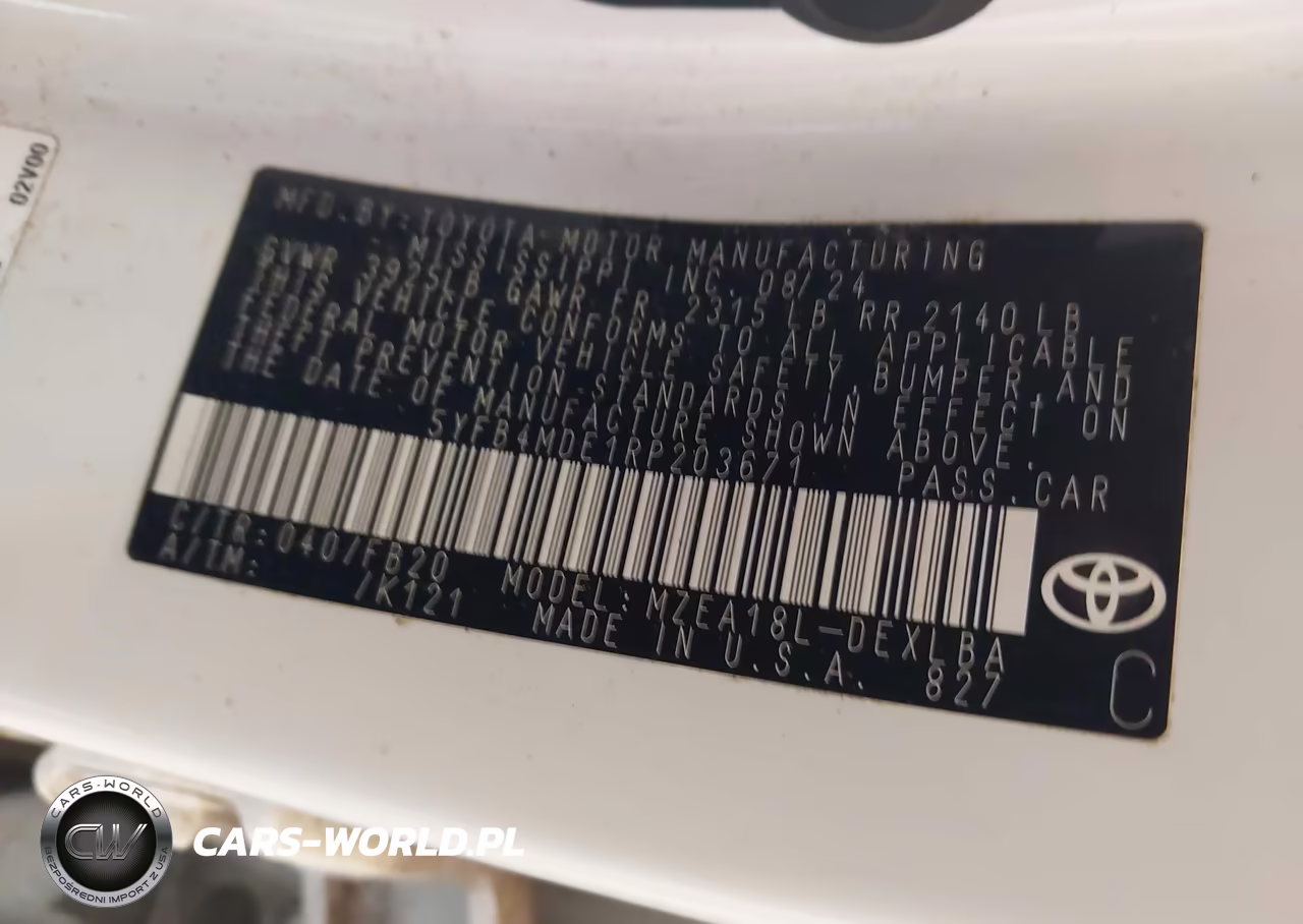 2024 Toyota Corolla Le VIN:5YFB4MDE1RP203671 - 9