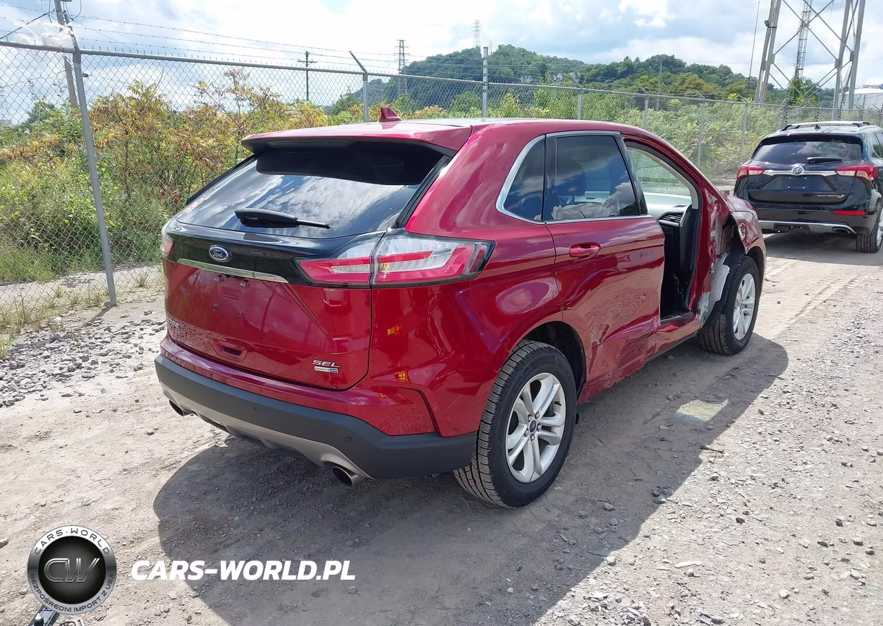 2019 Ford Edge Sel VIN:2FMPK4J96KBB20346 - 4