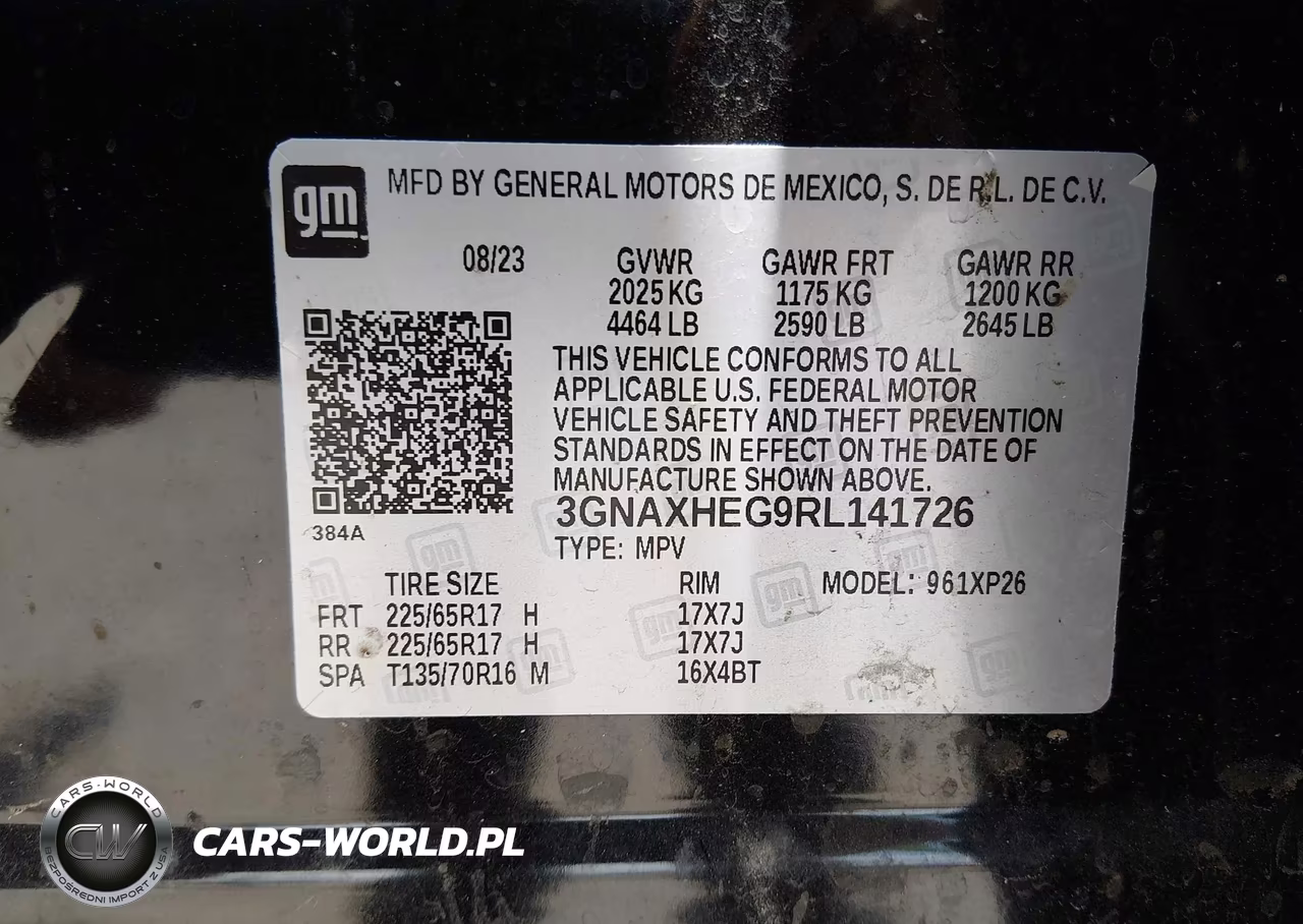 2024 Chevrolet Equinox Ls VIN:3GNAXHEG9RL141726 - 9