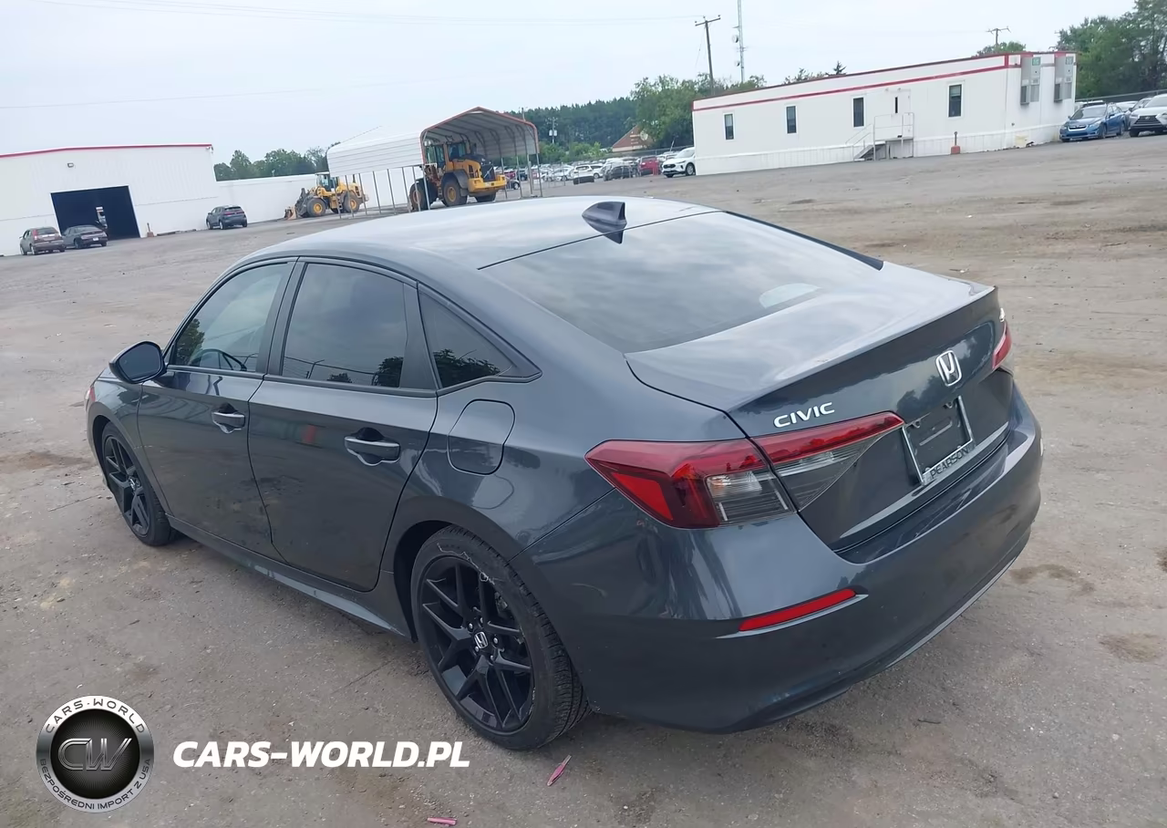 2025 Honda Civic Sport VIN:2HGFE2F56SH565671 - 3