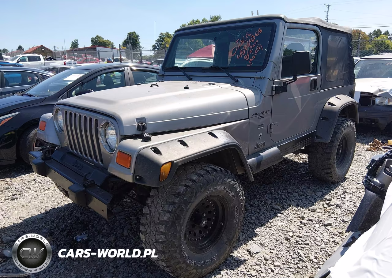 2001 Jeep Wrangler Sport VIN:1J4FA49S81P343953 - 2