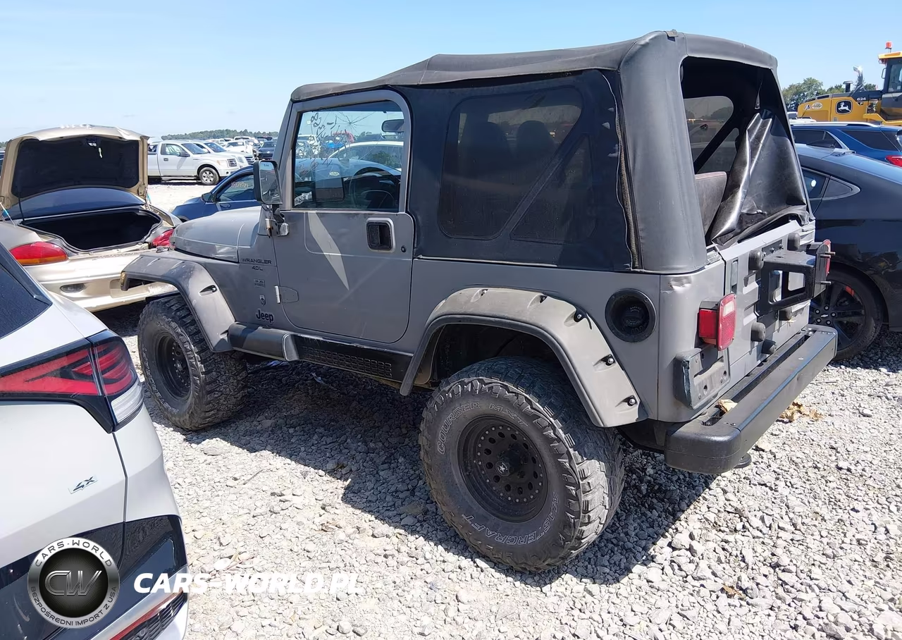 2001 Jeep Wrangler Sport VIN:1J4FA49S81P343953 - 3
