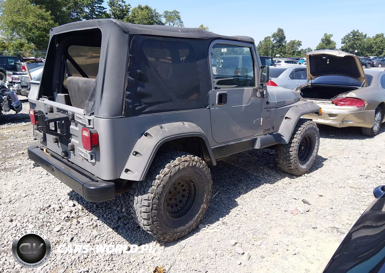 2001 Jeep Wrangler Sport VIN:1J4FA49S81P343953 - 4