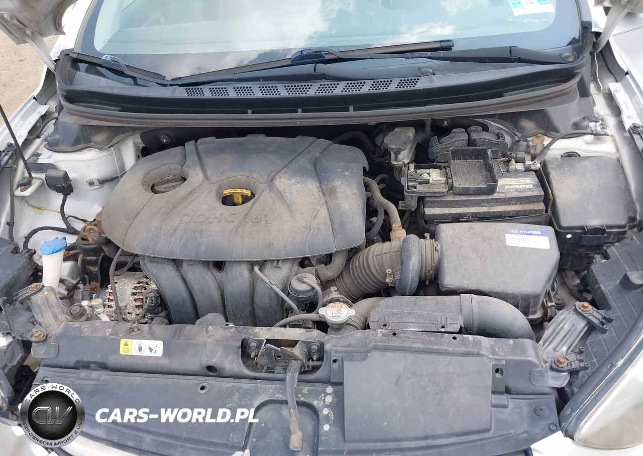 2013 Hyundai Elantra Limited VIN:KMHDH4AE0DU689477 - 10