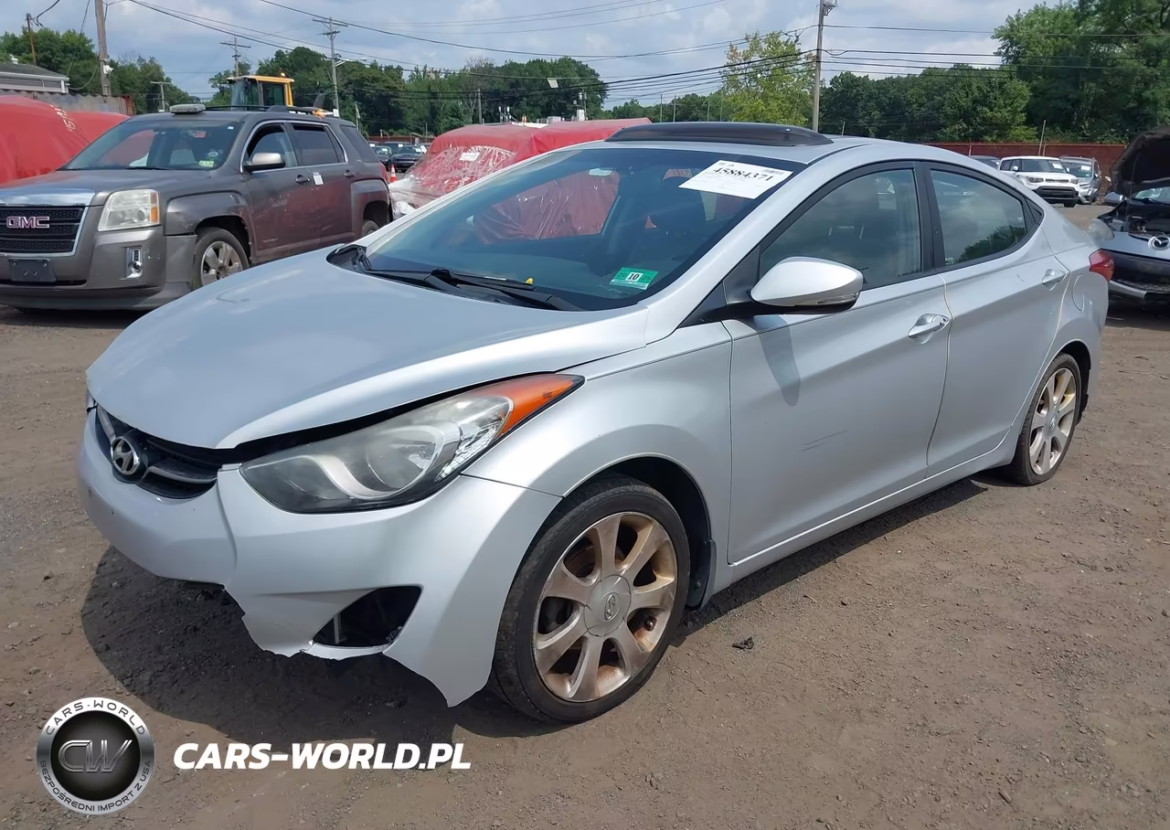 2013 Hyundai Elantra Limited VIN:KMHDH4AE0DU689477 - 2