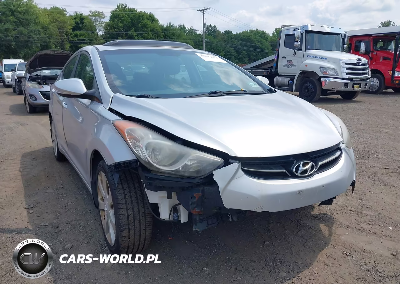 2013 Hyundai Elantra Limited VIN:KMHDH4AE0DU689477 - 6