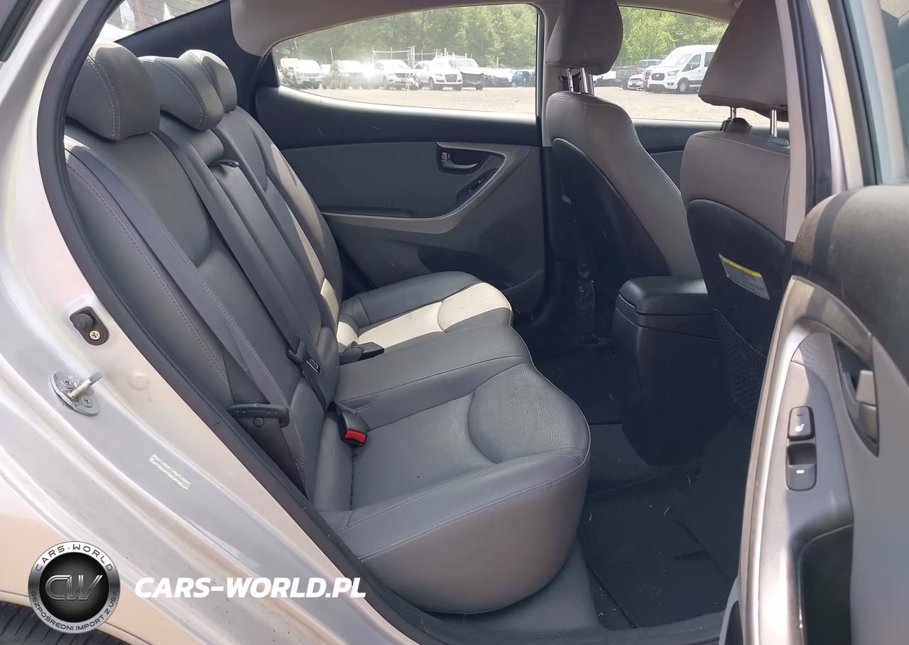 2013 Hyundai Elantra Limited VIN:KMHDH4AE0DU689477 - 8