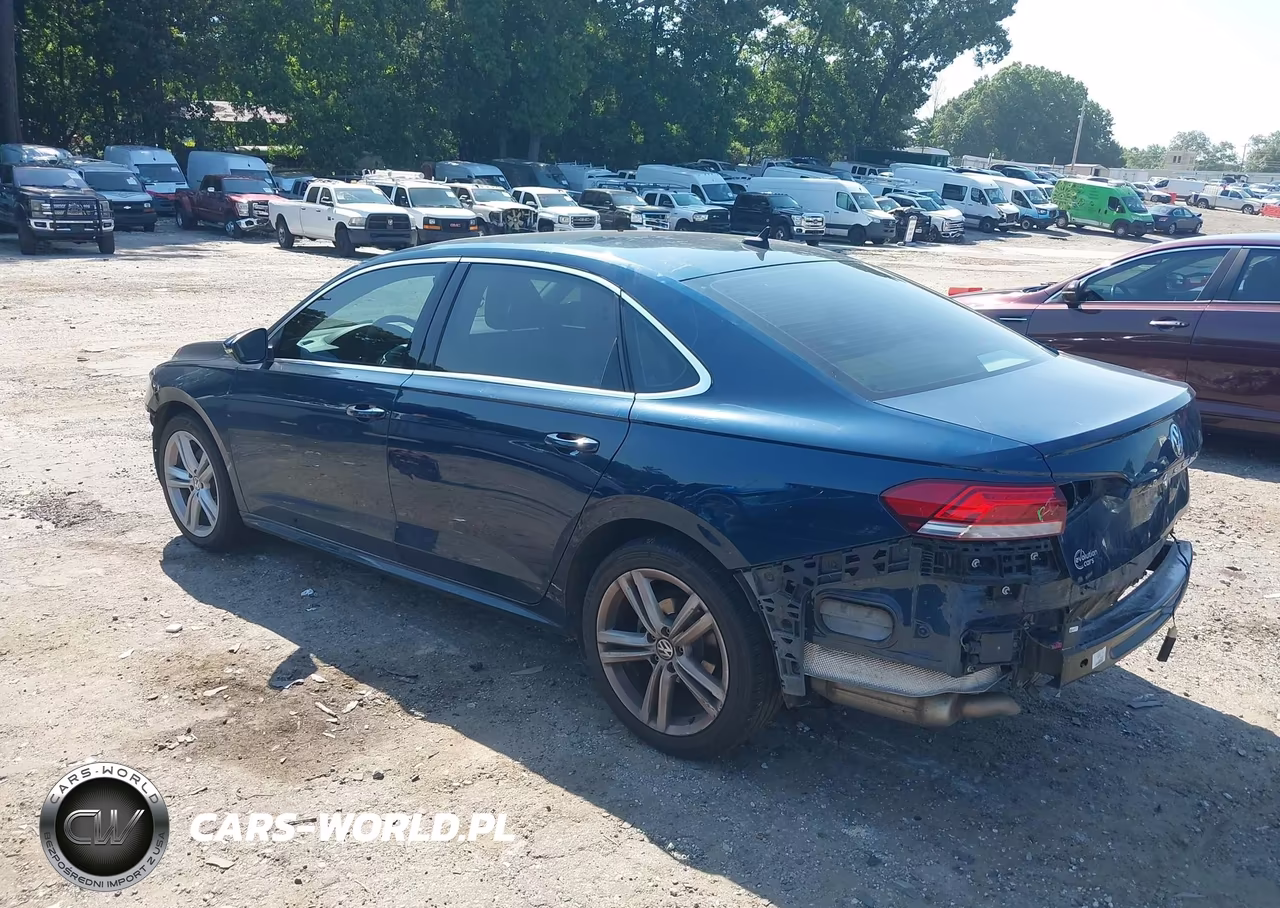 2022 Volkswagen Passat 2.0T Se VIN:1VWSA7A32NC004433 - 3