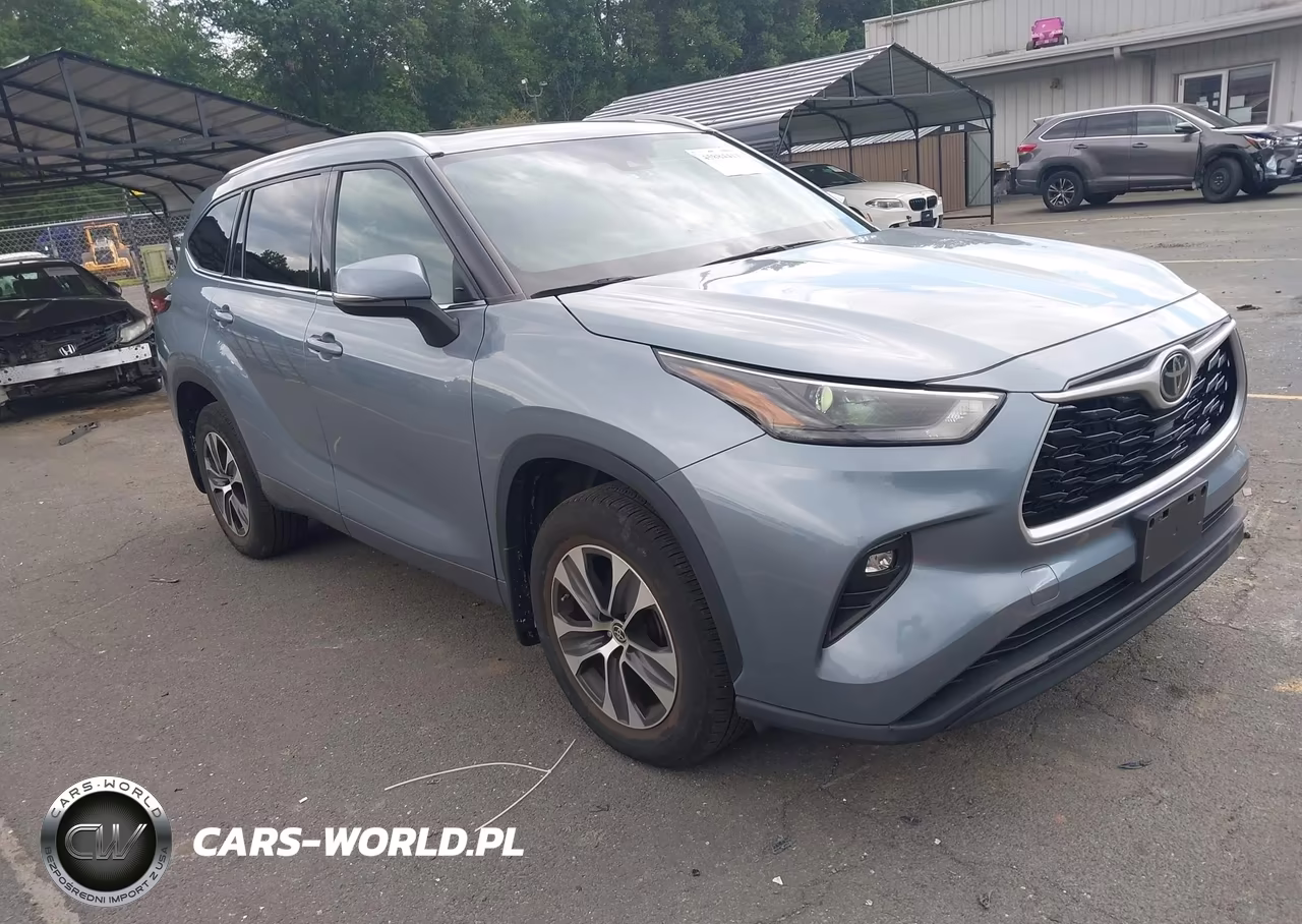 2022 Toyota Highlander Xle VIN:5TDGZRBH9NS244018 - 1