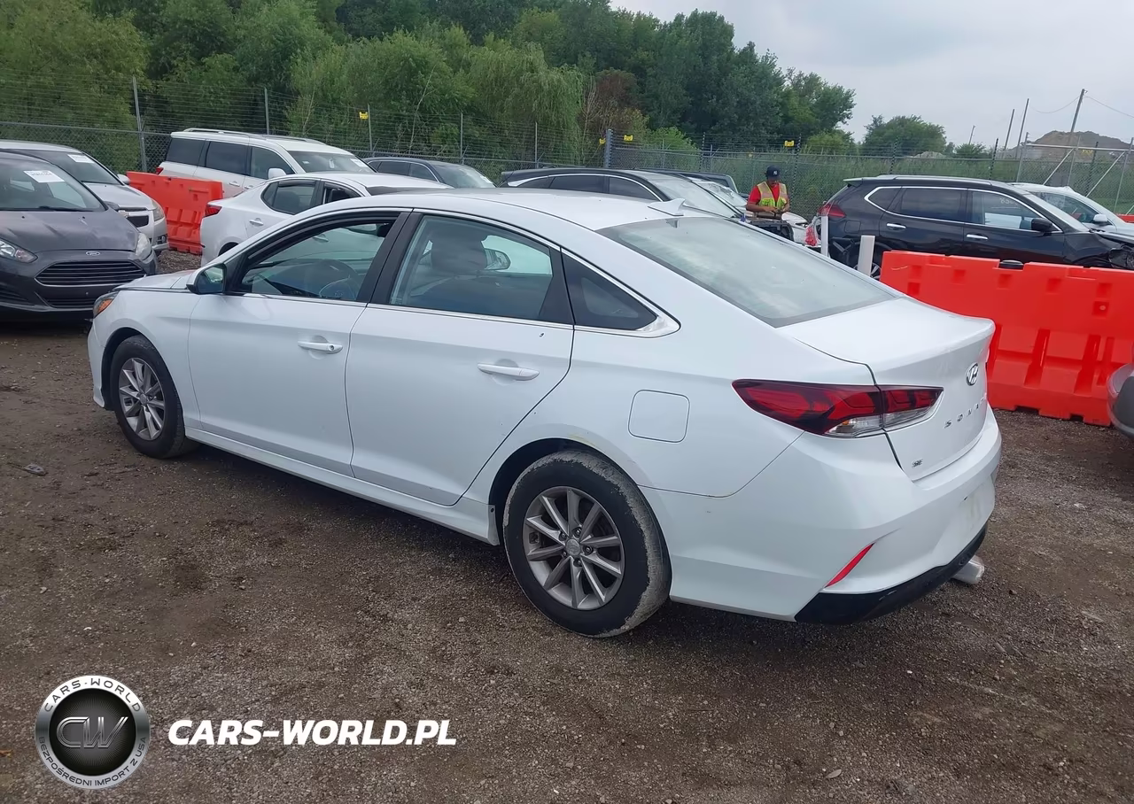 2018 Hyundai Sonata Se VIN:5NPE24AF9JH725174 - 3