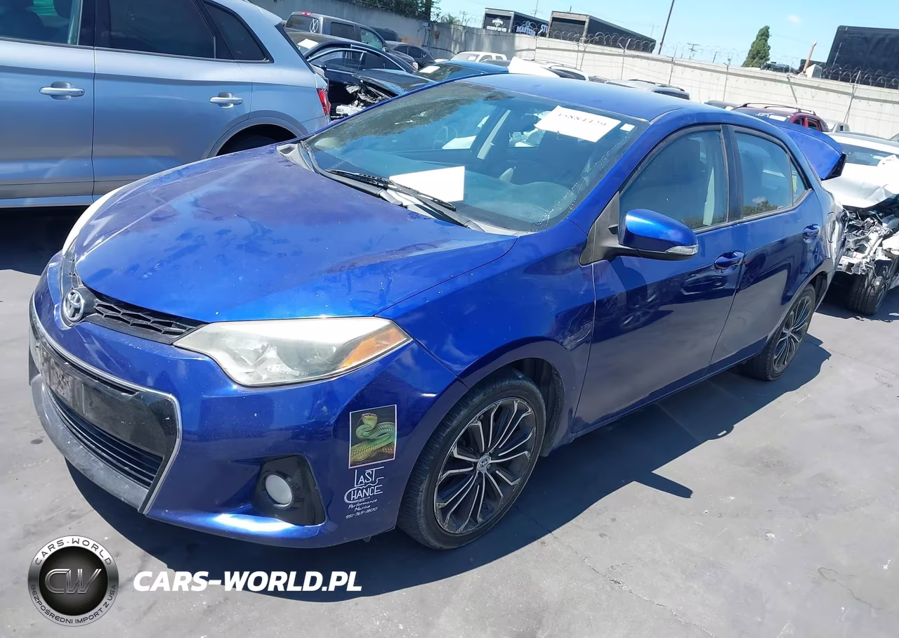 2015 Toyota Corolla S Plus VIN:5YFBURHE5FP243979 - 2