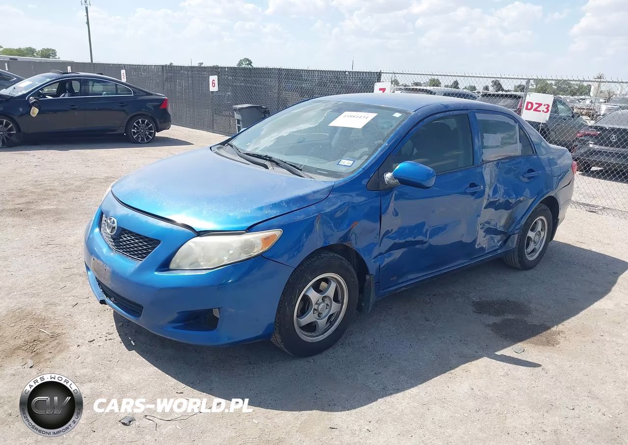 2009 Toyota Corolla Le VIN:JTDBL40E099039182 - 2