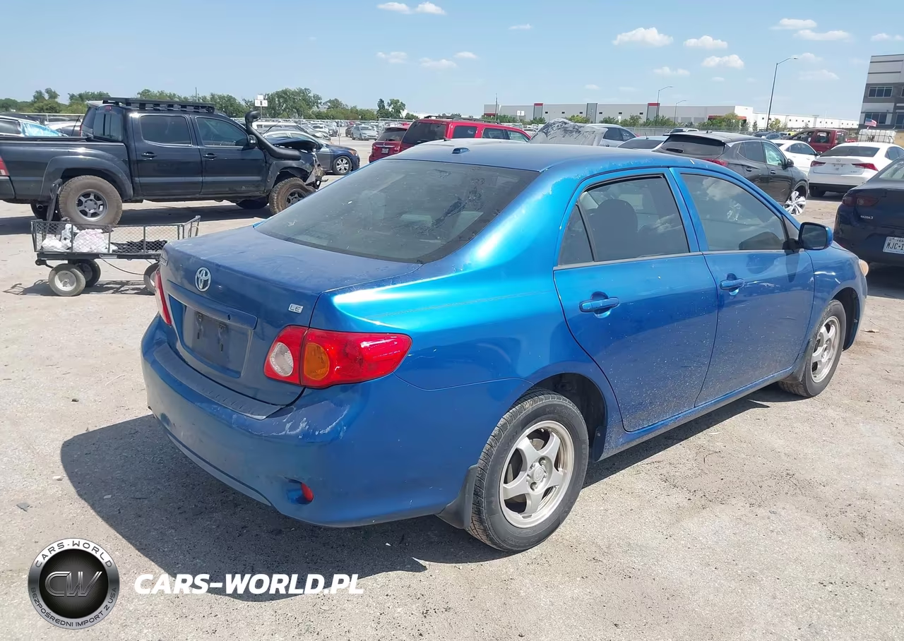 2009 Toyota Corolla Le VIN:JTDBL40E099039182 - 4