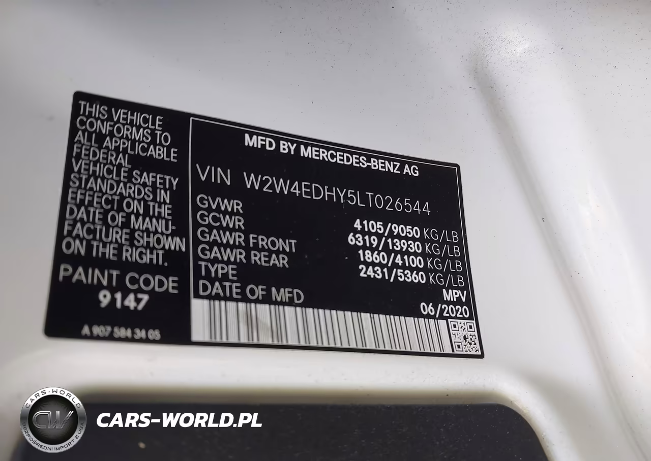 2020 Freightliner Sprinter 2500 VIN:W2W4EDHY5LT026544 - 8