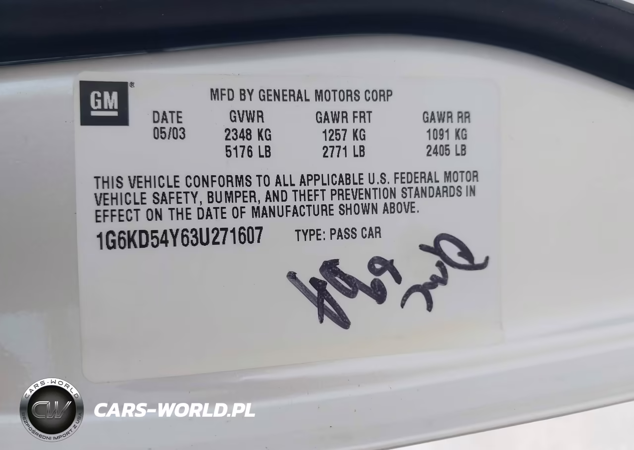 2003 Cadillac Deville Standard VIN:1G6KD54Y63U271607 - 9