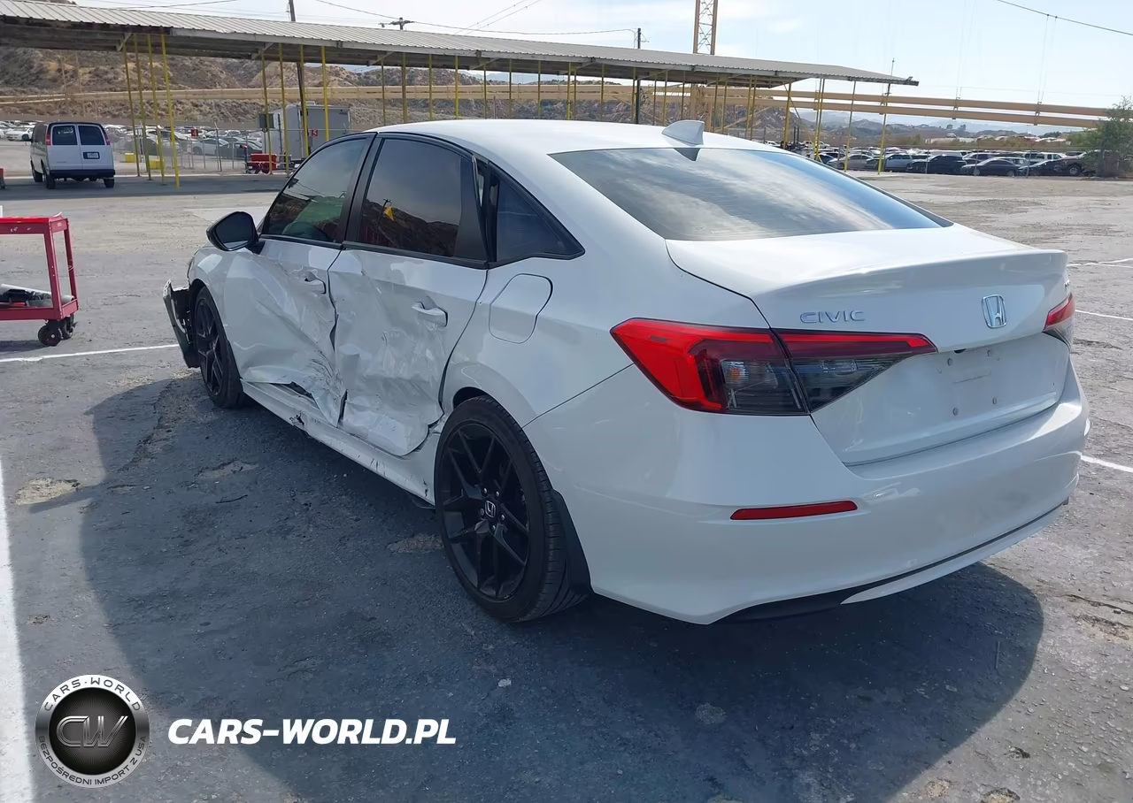 2023 Honda Civic Sport VIN:2HGFE2F58PH500666 - 3
