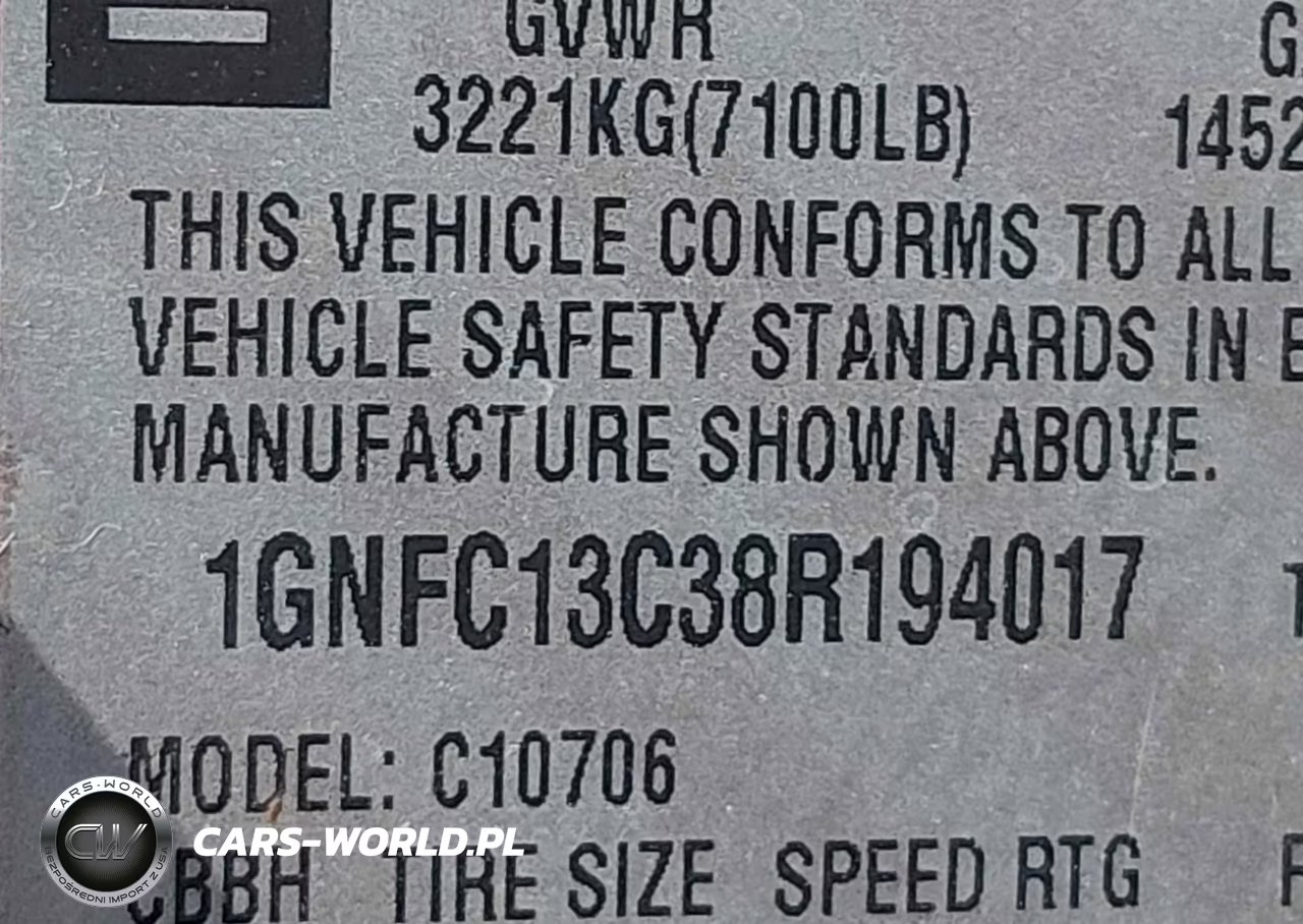2008 Chevrolet Tahoe Ls VIN:1GNFC13C38R194017 - 9