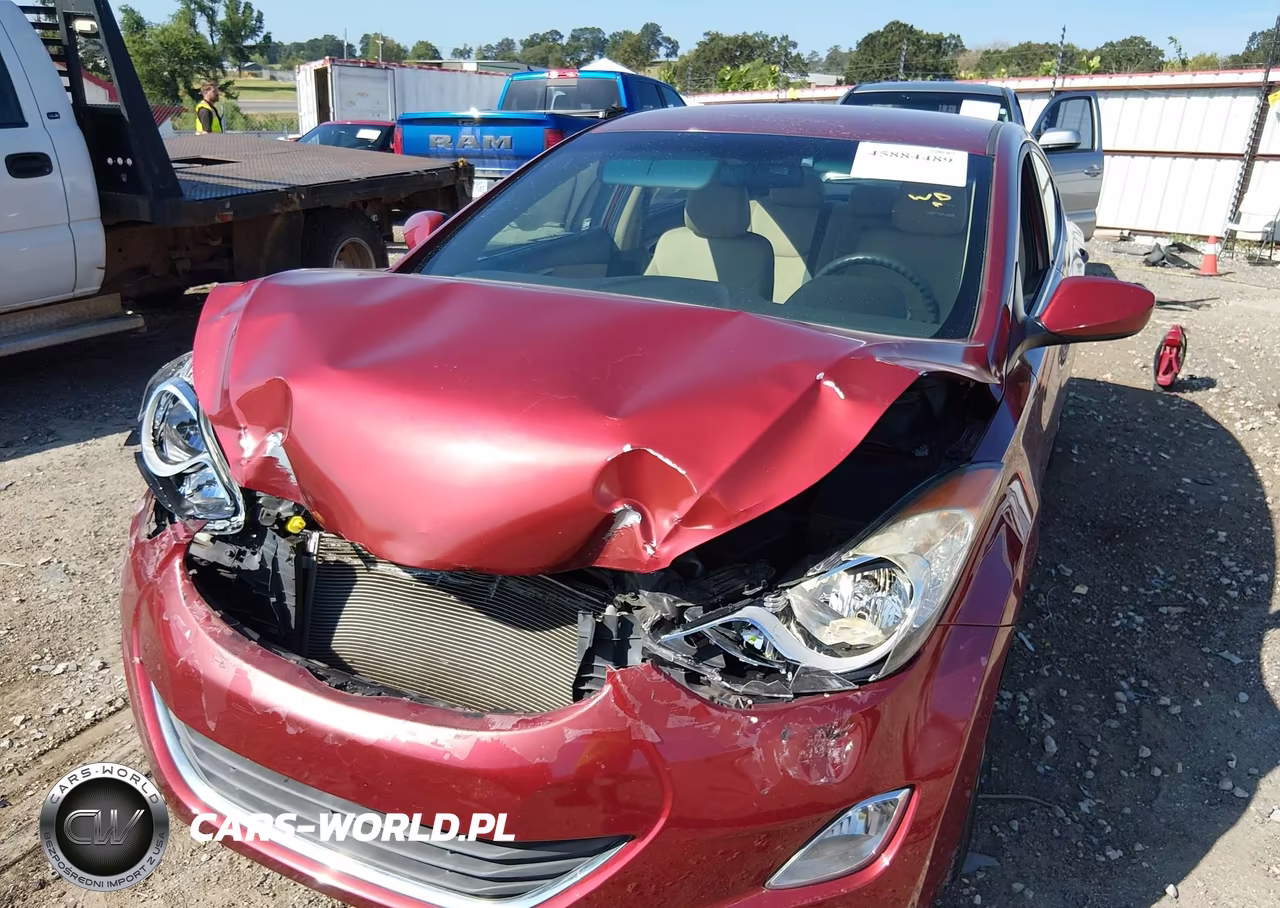 2013 Hyundai Elantra Gls VIN:5NPDH4AEXDH404198 - 6