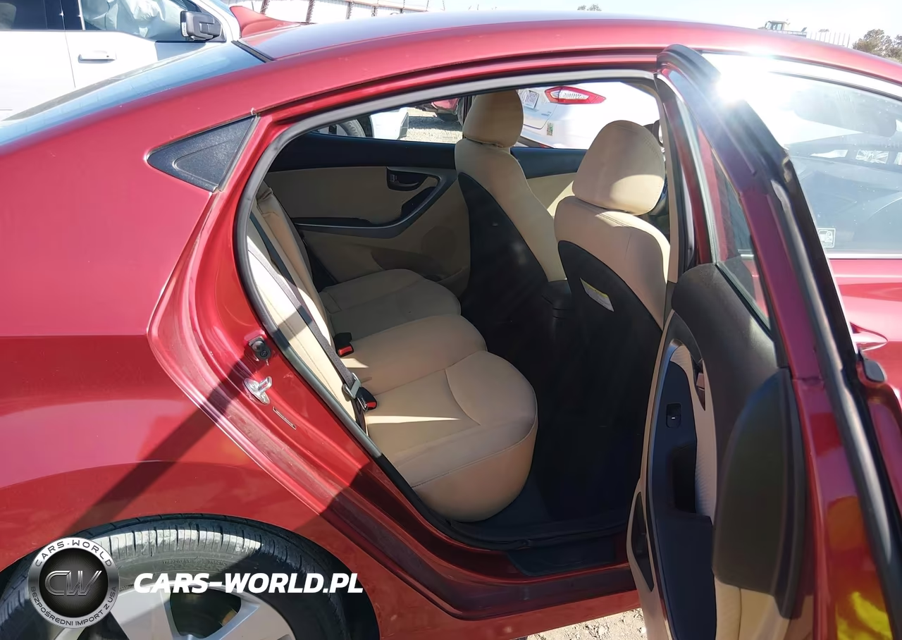 2013 Hyundai Elantra Gls VIN:5NPDH4AEXDH404198 - 8