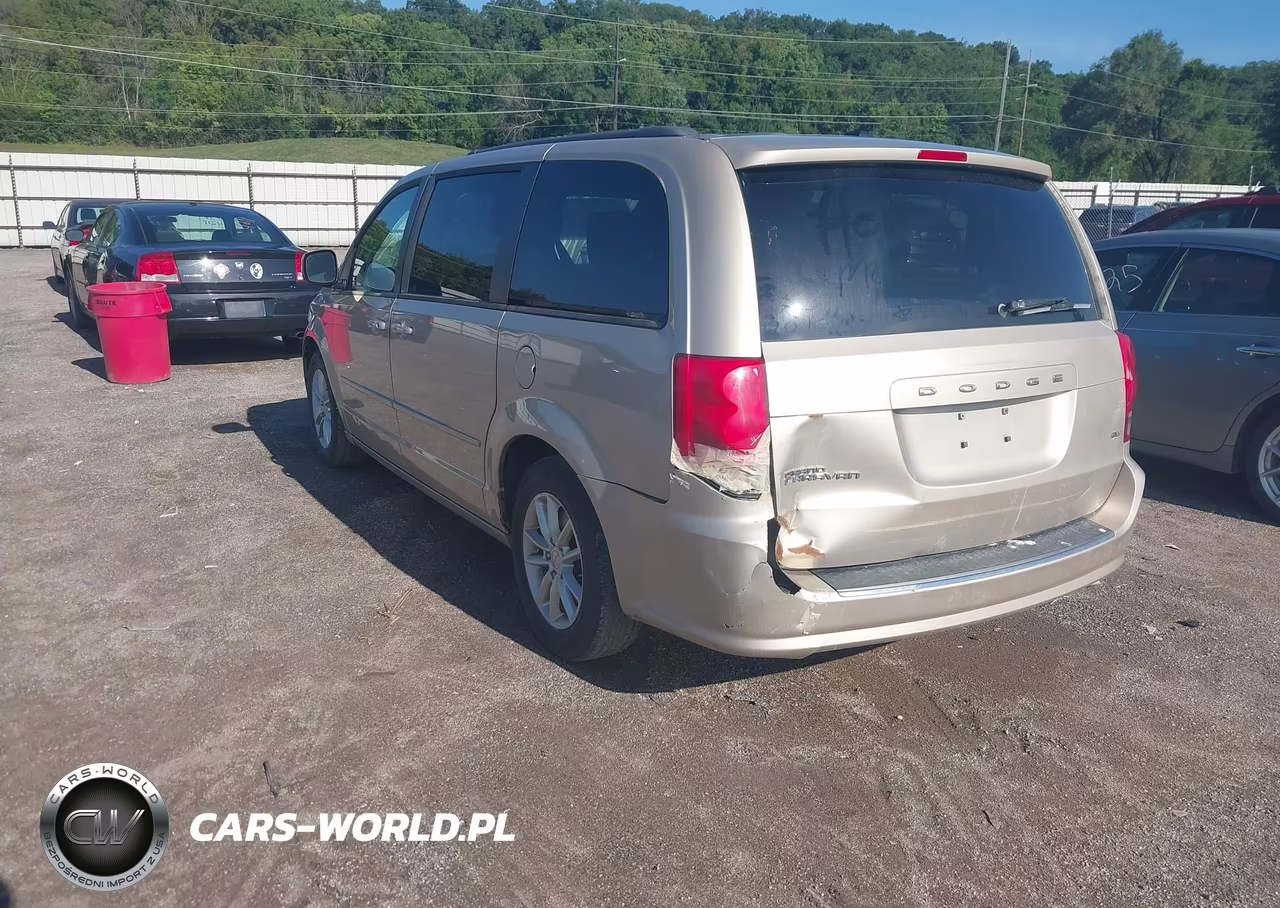 2014 Dodge Grand Caravan Sxt VIN:2C4RDGCG0ER206784 - 3