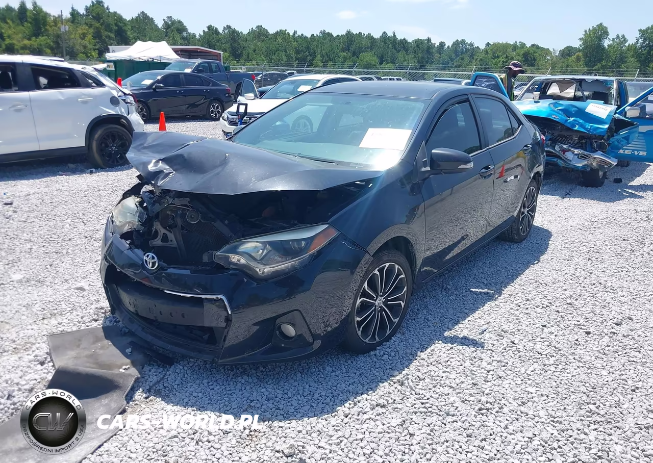 2015 Toyota Corolla S Plus VIN:5YFBURHE9FP234251 - 2
