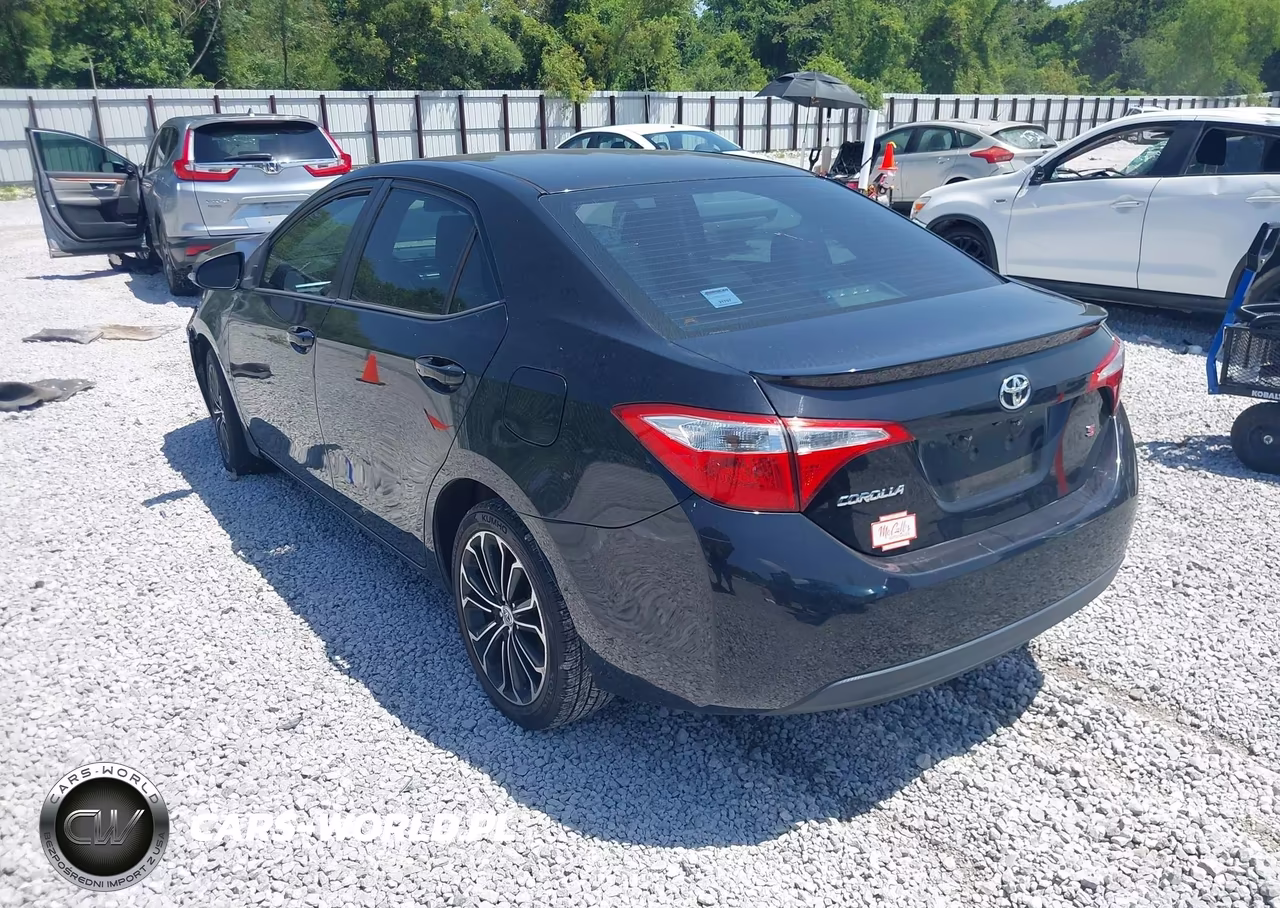 2015 Toyota Corolla S Plus VIN:5YFBURHE9FP234251 - 3