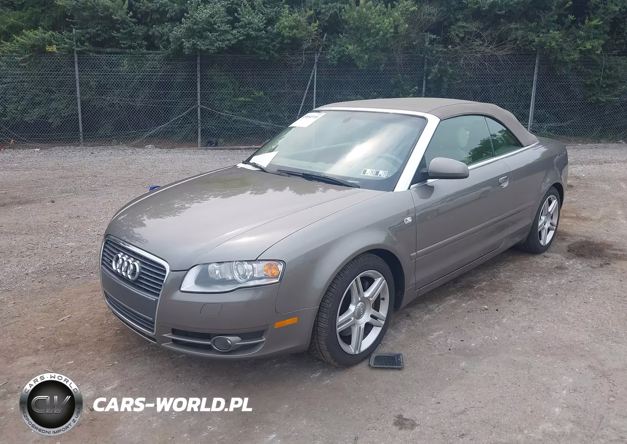 2008 Audi A4 2.0T VIN:WAUDF48H68K003595 - 2