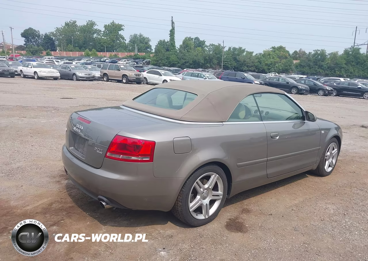 2008 Audi A4 2.0T VIN:WAUDF48H68K003595 - 4