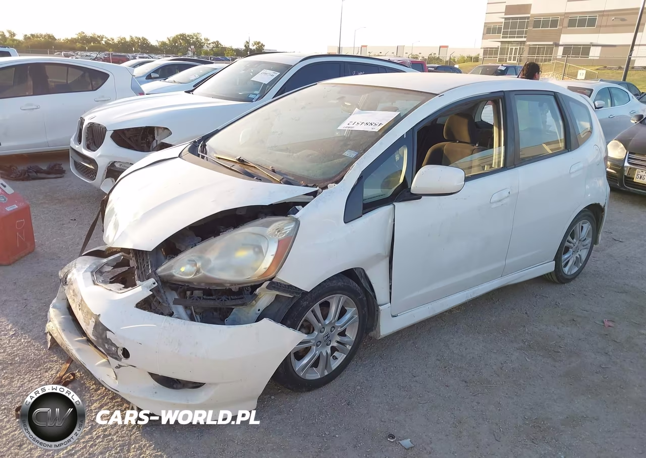 2009 Honda Fit Sport VIN:JHMGE87429C007033 - 2